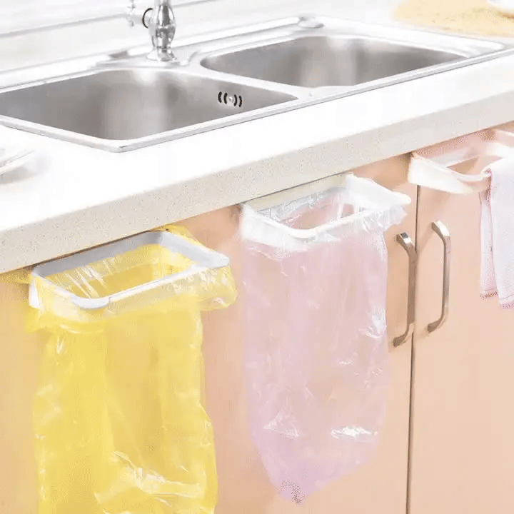 Towel & Trash Bag Holder