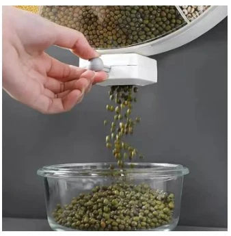 Rotating 6-Grain Dispenser Rack