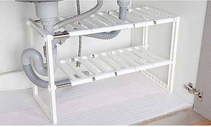 Adjustable Kitchen Organizer Rack