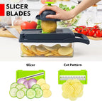All-in-One Vegetable Chopper & Slicer Set