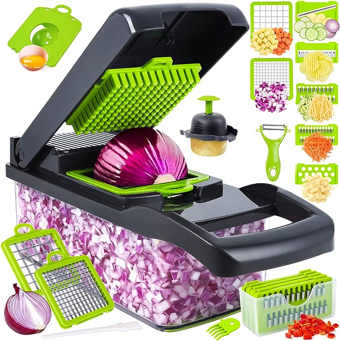 All-in-One Vegetable Chopper & Slicer Set