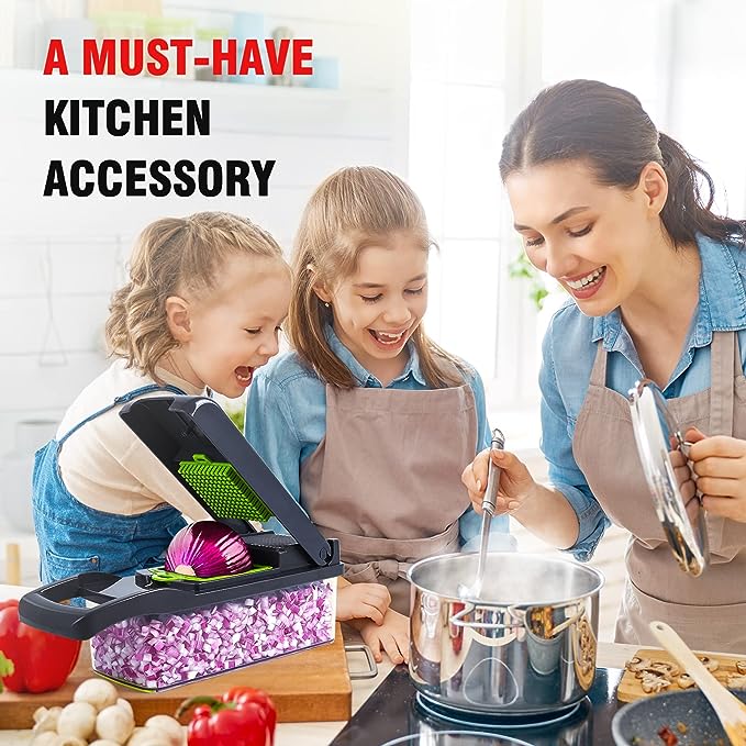 All-in-One Vegetable Chopper & Slicer Set